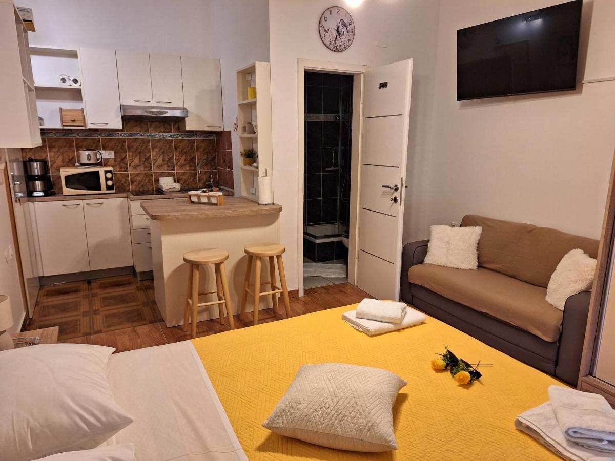 Studio Apartman Tonko - S Balkonom Zaton  Buitenkant foto